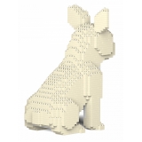 Jekca - French Bulldog 04S-M02 - Lego - Scultura - Costruzione - 4D - Animali di Mattoncini - Toys