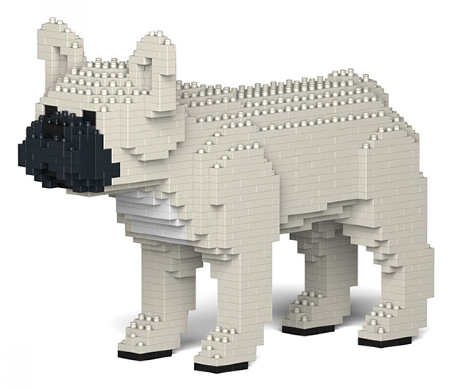 Jekca - French Bulldog 01S-M01 - Lego - Sculpture - Construction - 4D -  Brick Animals - Toys - Avvenice