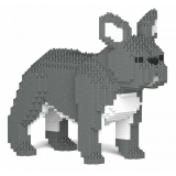 Jekca - French Bulldog 02S-M05 - Lego - Scultura - Costruzione - 4D - Animali di Mattoncini - Toys