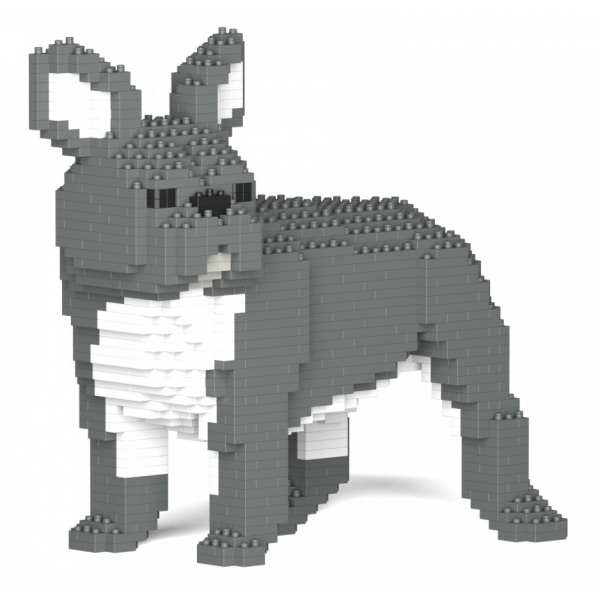 Jekca - French Bulldog 03S-M05 - Lego - Sculpture - Construction - 4D - Brick Animals - Toys