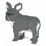 Jekca - French Bulldog 03S-M05 - Lego - Scultura - Costruzione - 4D - Animali di Mattoncini - Toys