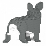 Jekca - French Bulldog 03S-M05 - Lego - Sculpture - Construction - 4D - Brick Animals - Toys