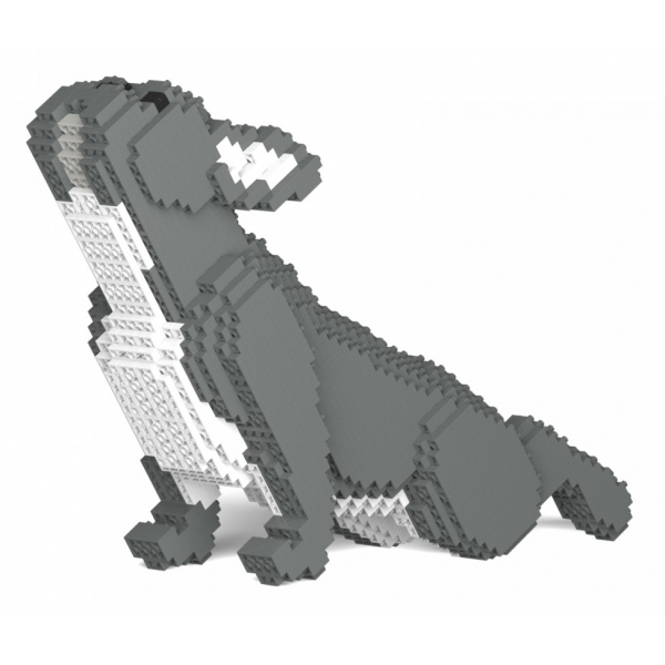 Jekca - French Bulldog 04S-M05 - Lego - Sculpture - Construction - 4D - Brick Animals - Toys