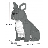 Jekca - French Bulldog 04S-M05 - Lego - Scultura - Costruzione - 4D - Animali di Mattoncini - Toys