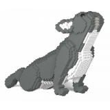 Jekca - French Bulldog 05S-M05 - Lego - Sculpture - Construction - 4D - Brick Animals - Toys