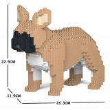 Jekca - French Bulldog 02S-M01 - Lego - Sculpture - Construction - 4D - Brick Animals - Toys