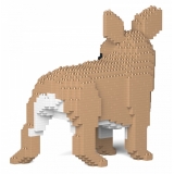 Jekca - French Bulldog 03S-M01 - Lego - Sculpture - Construction - 4D - Brick Animals - Toys