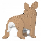 Jekca - French Bulldog 03S-M01 - Lego - Scultura - Costruzione - 4D - Animali di Mattoncini - Toys