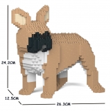 Jekca - French Bulldog 03S-M01 - Lego - Sculpture - Construction - 4D - Brick Animals - Toys