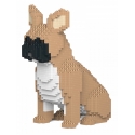 Jekca - French Bulldog 04S-M01 - Lego - Sculpture - Construction - 4D - Brick Animals - Toys