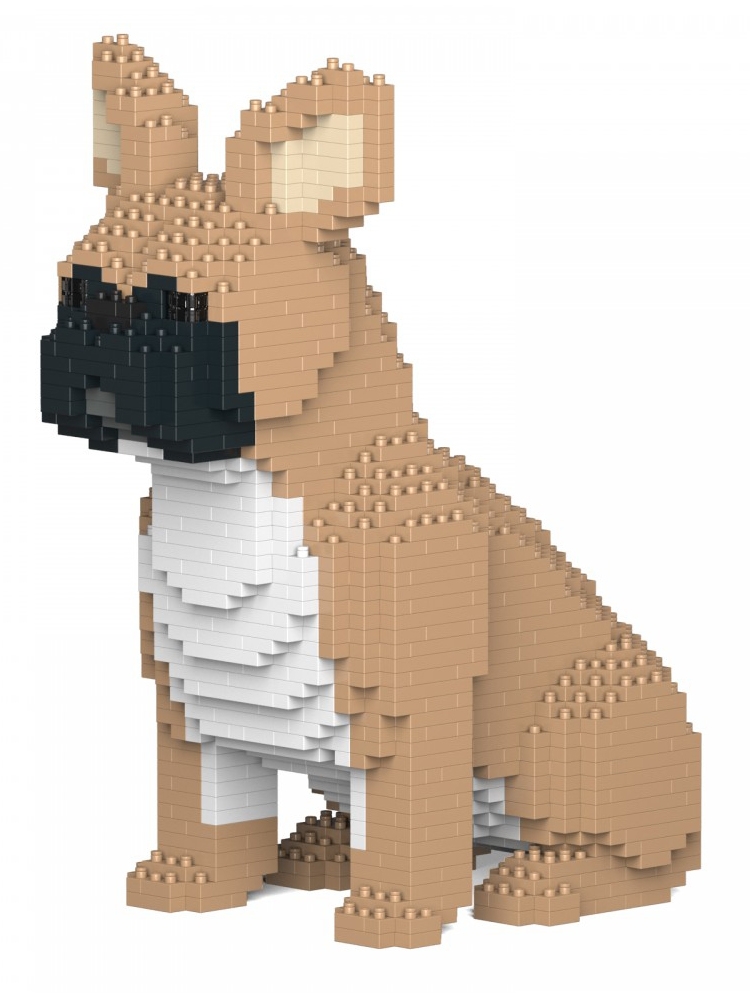 Jekca - French Bulldog 04S-M01 - Lego - Scultura - Costruzione - 4D -  Animali di Mattoncini - Toys - Avvenice
