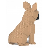 Jekca - French Bulldog 04S-M01 - Lego - Sculpture - Construction - 4D - Brick Animals - Toys