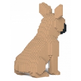 Jekca - French Bulldog 04S-M01 - Lego - Scultura - Costruzione - 4D - Animali di Mattoncini - Toys