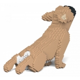 Jekca - French Bulldog 05S-M01 - Lego - Sculpture - Construction - 4D - Brick Animals - Toys