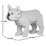 Jekca - French Bulldog 01S-M05 - Lego - Scultura - Costruzione - 4D - Animali di Mattoncini - Toys