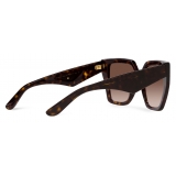 Dolce & Gabbana - DG Crossed Sunglasses - Havana - Dolce & Gabbana Eyewear