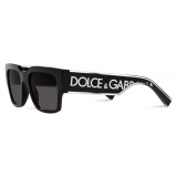 Dolce & Gabbana - DG Elastic Sunglasses - Black Dark Grey - Dolce & Gabbana Eyewear