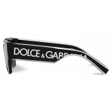 Dolce & Gabbana - DG Elastic Sunglasses - Black Dark Grey - Dolce & Gabbana Eyewear