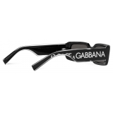 Dolce & Gabbana - DG Elastic Sunglasses - Black Dark Grey - Dolce & Gabbana Eyewear