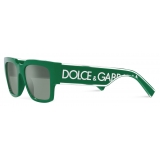 Dolce & Gabbana - DG Elastic Sunglasses - Green - Dolce & Gabbana Eyewear