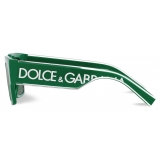 Dolce & Gabbana - Occhiale da Sole DG Elastic - Verde - Dolce & Gabbana Eyewear