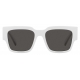 Dolce & Gabbana - DG Elastic Sunglasses - White Dark Grey - Dolce & Gabbana Eyewear