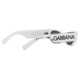 Dolce & Gabbana - DG Elastic Sunglasses - White - Dolce & Gabbana Eyewear