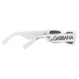 Dolce & Gabbana - DG Elastic Sunglasses - White - Dolce & Gabbana Eyewear