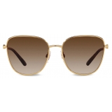 Dolce & Gabbana - DG Light Sunglasses - Gold Brown - Dolce & Gabbana Eyewear