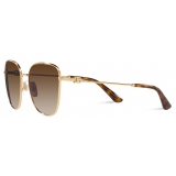 Dolce & Gabbana - DG Light Sunglasses - Gold Brown - Dolce & Gabbana Eyewear