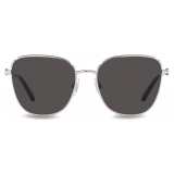 Dolce & Gabbana - Occhiale da Sole DG Light - Argento Grigio Scuro - Dolce & Gabbana Eyewear