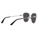 Dolce & Gabbana - Occhiale da Sole DG Light - Argento Grigio Scuro - Dolce & Gabbana Eyewear