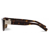 Dolce & Gabbana - Occhiale da Sole DG Plaque - Havana Scuro - Dolce & Gabbana Eyewear