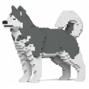 Jekca - Alaskan Malamute 01S-M03 - Lego - Sculpture - Construction - 4D - Brick Animals - Toys