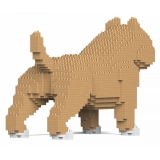 Jekca - American Bully 01S-M01 - Lego - Sculpture - Construction - 4D - Brick Animals - Toys