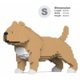 Jekca - American Bully 01S-M01 - Lego - Scultura - Costruzione - 4D - Animali di Mattoncini - Toys