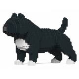 Jekca - American Bully 01S-M02 - Lego - Sculpture - Construction - 4D - Brick Animals - Toys