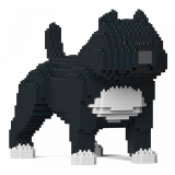 Jekca - American Bully 01S-M02 - Lego - Sculpture - Construction - 4D - Brick Animals - Toys