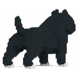 Jekca - American Bully 01S-M02 - Lego - Sculpture - Construction - 4D - Brick Animals - Toys