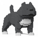 Jekca - American Bully 01S-M03 - Lego - Sculpture - Construction - 4D - Brick Animals - Toys