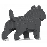 Jekca - American Bully 01S-M03 - Lego - Sculpture - Construction - 4D - Brick Animals - Toys