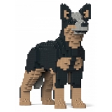 Jekca - Australian Cattle Dog 01S - Lego - Sculpture - Construction - 4D - Brick Animals - Toys