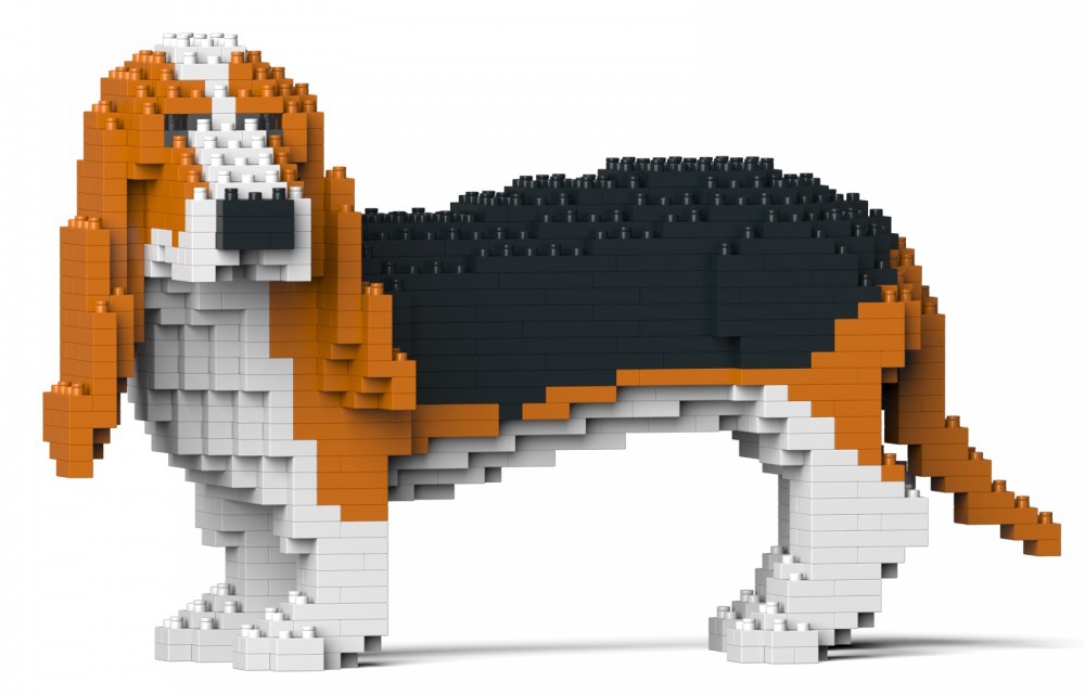 Jekca - Dachshund 04S-M02 - Lego - Scultura - Costruzione - 4D - Animali di  Mattoncini - Toys - Avvenice