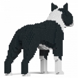 Jekca - Boston Terrier 01S-M01 - Lego - Scultura - Costruzione - 4D - Animali di Mattoncini - Toys