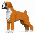 Jekca - Boxer 01S-M02 - Lego - Sculpture - Construction - 4D - Brick Animals - Toys