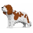 Jekca - Cavalier King Charles Spaniel 01S-M01 - Lego - Sculpture - Construction - 4D - Brick Animals - Toys