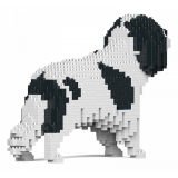 Jekca - Cavalier King Charles Spaniel 01S-M02 - Lego - Sculpture - Construction - 4D - Brick Animals - Toys