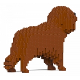 Jekca - Cavalier King Charles Spaniel 01S-M05 - Lego - Sculpture - Construction - 4D - Brick Animals - Toys