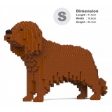 Jekca - Cavalier King Charles Spaniel 01S-M05 - Lego - Sculpture - Construction - 4D - Brick Animals - Toys