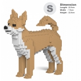 Jekca - Chihuahua 01S-M01 - Lego - Scultura - Costruzione - 4D - Animali di Mattoncini - Toys